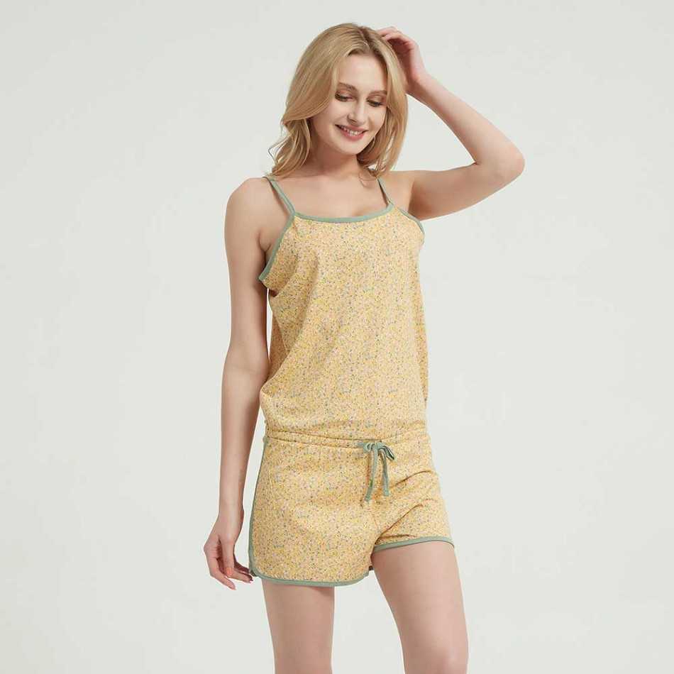 Tuta cotone Ariel terra