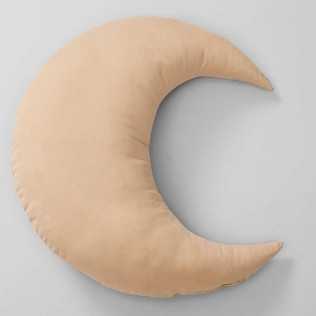 Cuscino Luna cotone sabbia 20x45 - Fodera + Imbottitura