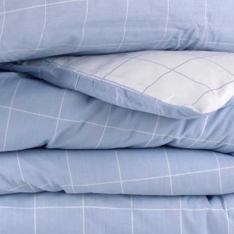 Copripiumino Cuadro Ventana celeste