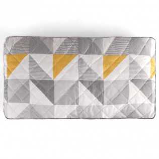 Cuscino rettangolare 30x50 Prisma - Raya Mistral - federa + imbottitura