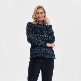 Pigiama pile coral Alejandro blu