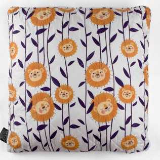 Cuscino Ilse arancione 55x55 - federa + imbottitura
