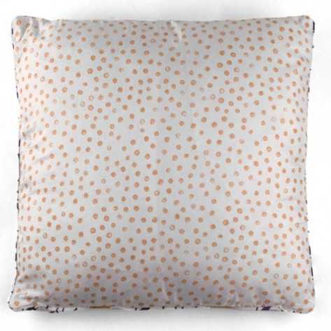 Cuscino Ilse arancione 55x55 - federa + imbottitura