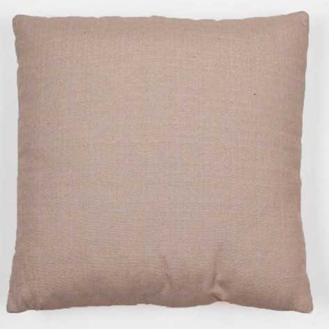 Cuscino jacquard New Madras beige 45x45 - federa + imbottitura