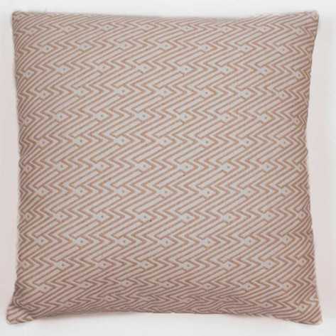Cuscino jacquard Madras beige 45x45 - Fodera + Imbottitura cuscini-quadrati-stampati