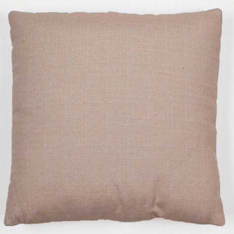 Cuscino jacquard Madras beige 45x45 - federa + imbottitura