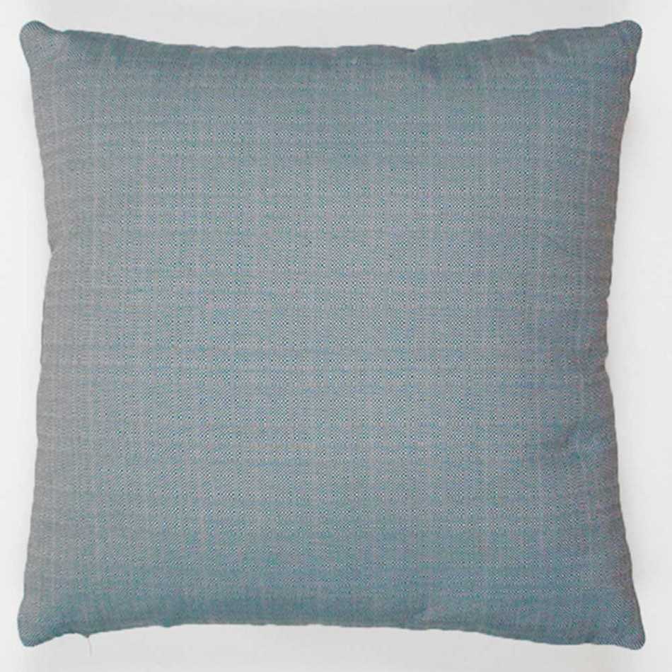 Cuscino jacquard Feli smeraldo 45x45 - federa + imbottitura