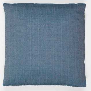 Cuscino jacquard Feli blu 45x45 - federa + imbottitura 2