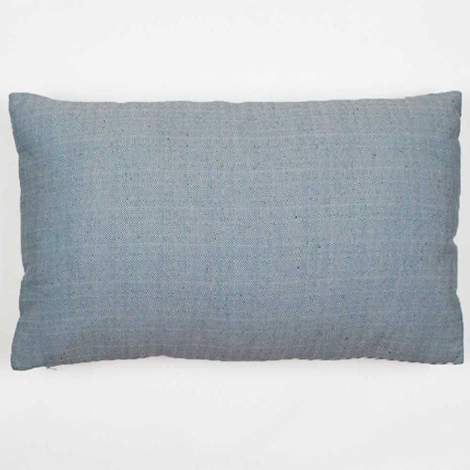 Cuscino rettangolare 30x50 jacquard New Madras smeraldo - federa + imbottitura