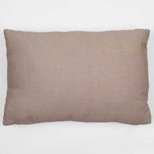 Cuscino rettangolare 30x50 jacquard Madras beige - federa + imbottitura 2