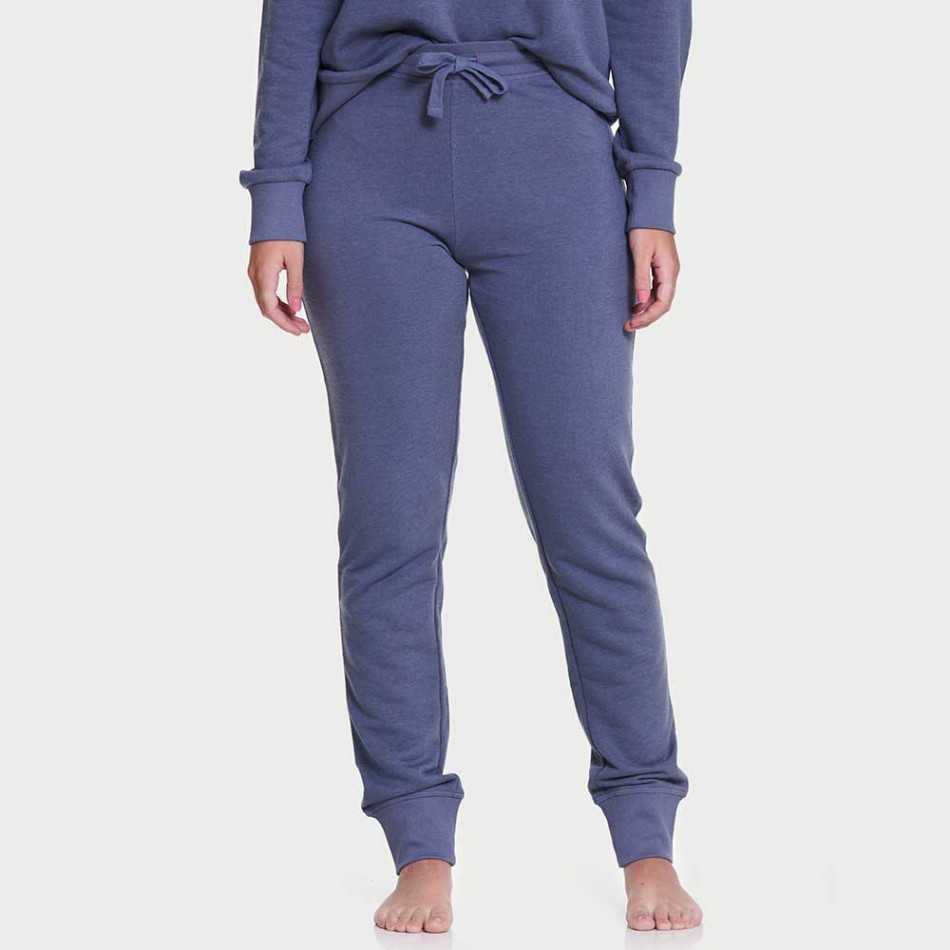 Set sportivo lungo donna indaco