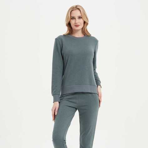 Set sportivo lungo donna verde menta Set sportivo lungo donna verde menta