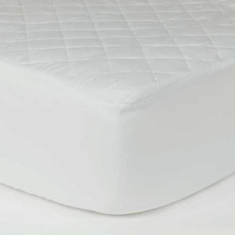 Proteggi materasso imbottito in microfibra reversibile Proteggi materasso imbottito in microfibra reversibile