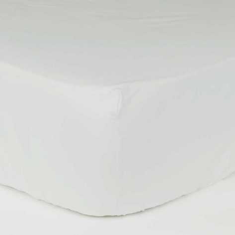 Lenzuolo inferiore regolabile bianco singolo letto-da-90