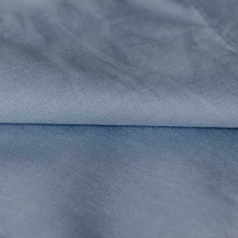 Lenzuolo inferiore cotone indaco singolo letto-da-90