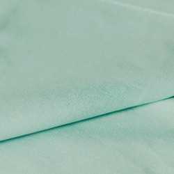 Lenzuolo inferiore cotone verde tiffany singolo letto-da-90