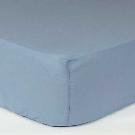 Lenzuolo inferiore cotone indaco king size letto-da-180