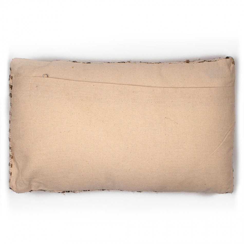 Cuscino rettangolare cotone 30x50 Mairena rame - federa + imbottitura