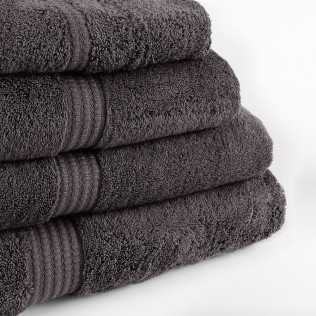 Asciugamano 700gr grigio antracite 2