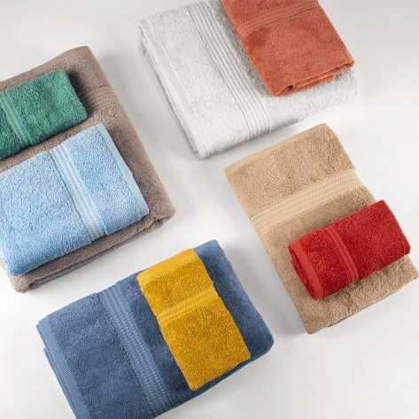 Asciugamano bagno 700g indaco asciugamani-700gr