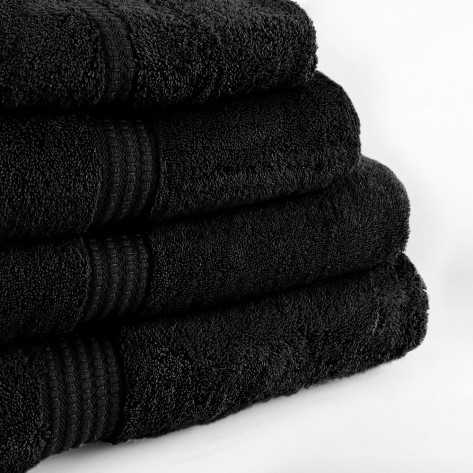 Asciugamano bagno 700 gr Nero asciugamani-700gr