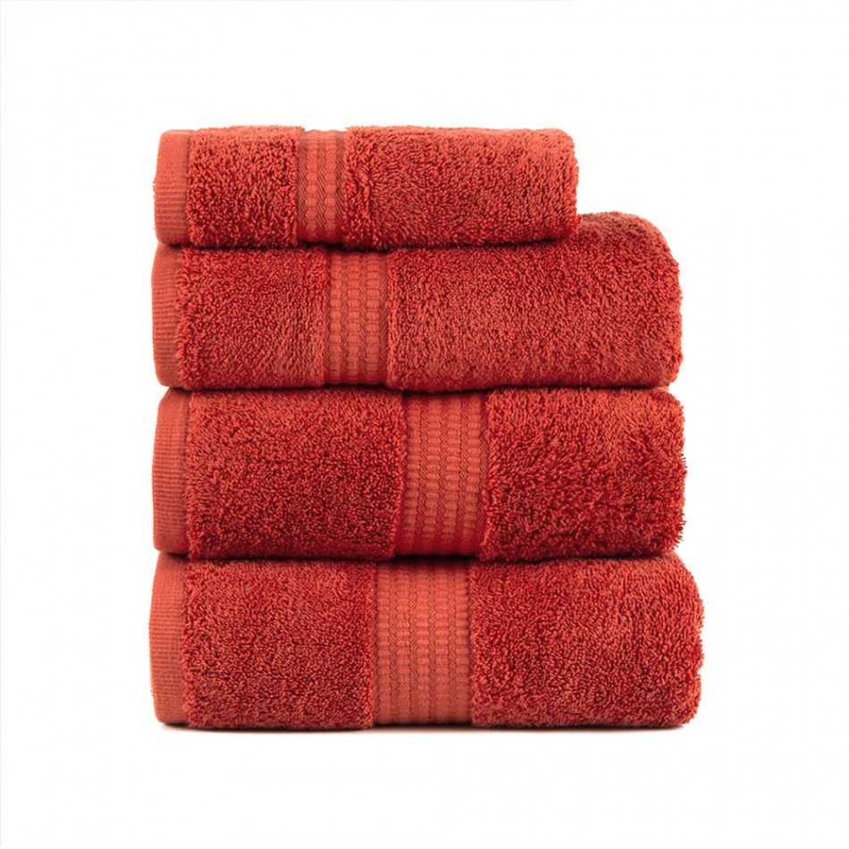Asciugamano 700gr rosso mattone