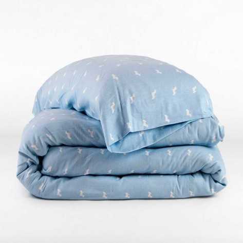 Copripiumino flanella Potter celeste Copripiumino flanella Potter celeste