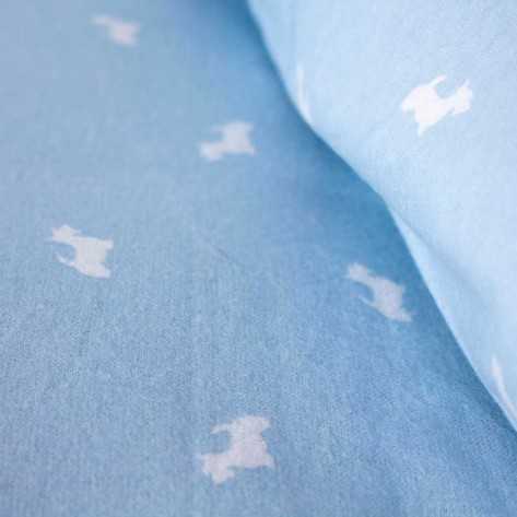 Copripiumino flanella Potter celeste Copripiumino flanella Potter celeste