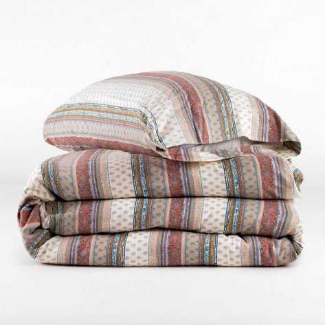 Copripiumino flanella Carmela marrone Copripiumino flanella Carmela marrone