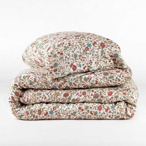 Copripiumino flanella Daniela marrone Copripiumino flanella Daniela marrone