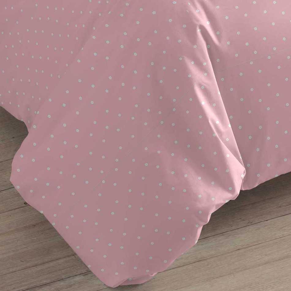 Copripiumino cotone Paola rosa
