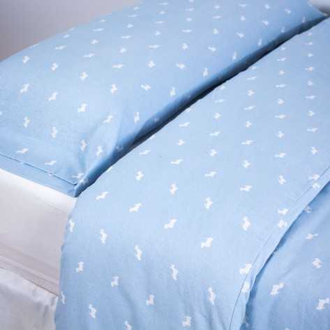 Copripiumino flanella Potter celeste Copripiumino flanella Potter celeste