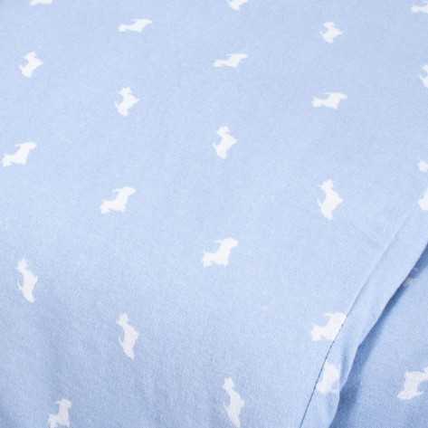 Copripiumino flanella Potter celeste Copripiumino flanella Potter celeste