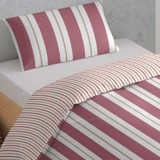 Copripiumino cotone Raya Tony bordeaux