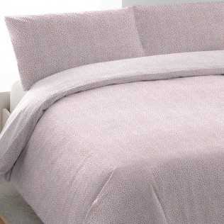 Copripiumino cotone Cloti rosa chiaro