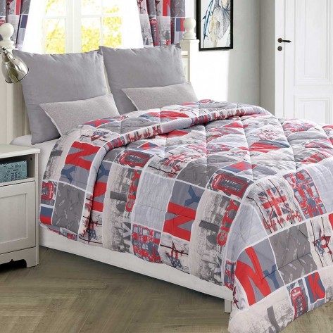 Trapunta a fantasia Wall Street Trapunta a fantasia Wall Street