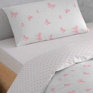 Copripiumino cotone Lazo - Topito rosa 2