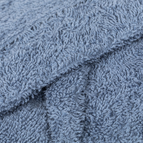 Accappatoio con cappuccio indaco 450gr unisex