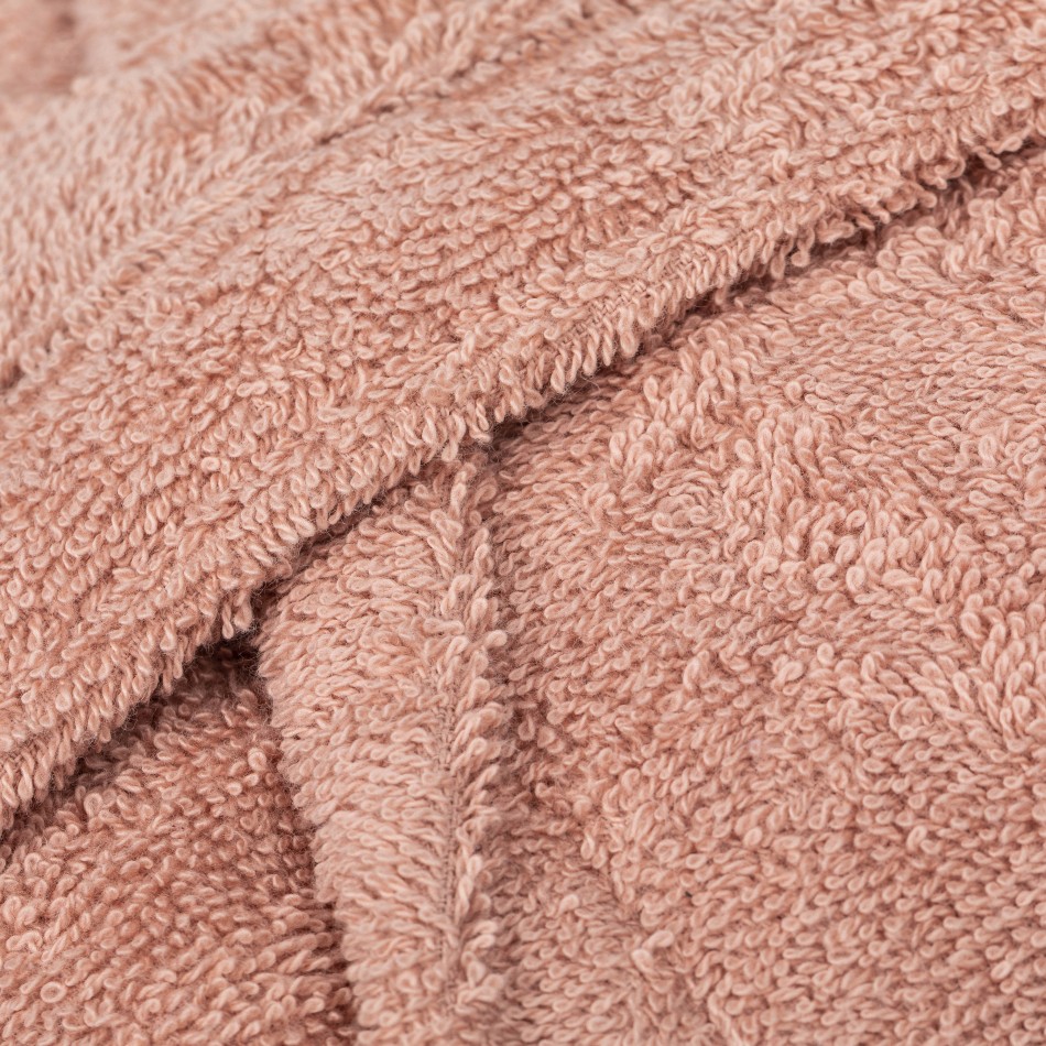 Accappatoio con cappuccio cipria 450gr unisex