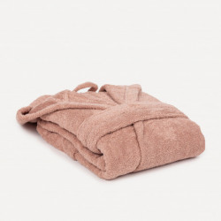 Accappatoio con cappuccio cipria 450gr unisex Accappatoio con cappuccio cipria 450gr unisex