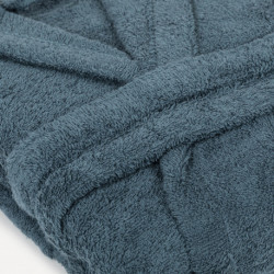 Accappatoio con cappuccio verde menta 450gr unisex