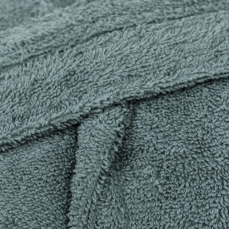 Accappatoio con cappuccio verde veronese 450gr unisex Accappatoio con cappuccio verde veronese 450gr unisex