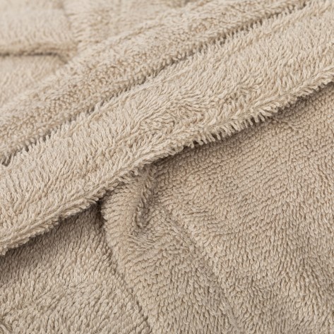 Accappatoio con cappuccio sabbia 450gr unisex Accappatoio con cappuccio sabbia 450gr unisex