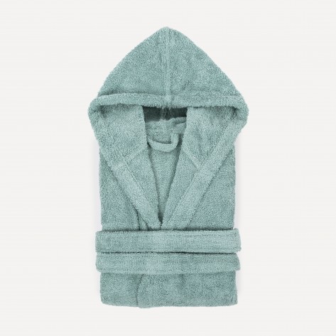 Accappatoio verde tiffany 450gr per bambini Accappatoio verde tiffany 450gr per bambini