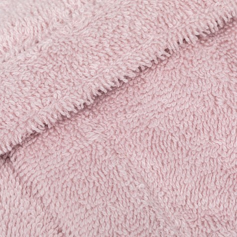 Accappatoio rosa chiaro 450gr per bambini accappatoi-bagno