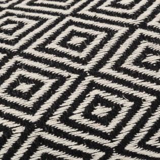 Cuscino rettangolare cotone 30x50 Andres nero - fodera+imbottitura 2