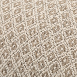 Cuscino rettangolare cotone 30x50 Rombito bianco antico - fodera+imbottitura 2