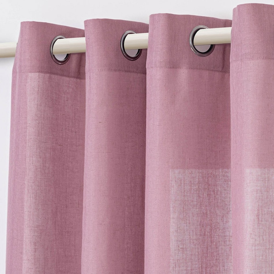 Tendaa Coria rosa chiaro tende-semitrasparenti