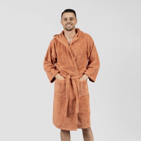 Accappatoio con cappuccio mandarino 450gr unisex