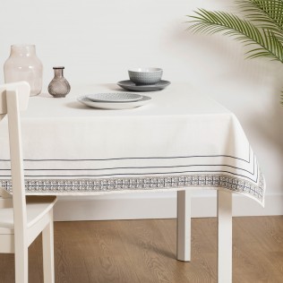 Tovaglia cotone Heracles azzurro